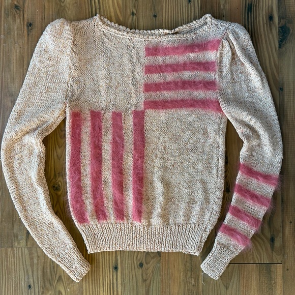 vintage Sweaters - SOLD!!Vintage 80s stripe block sweater